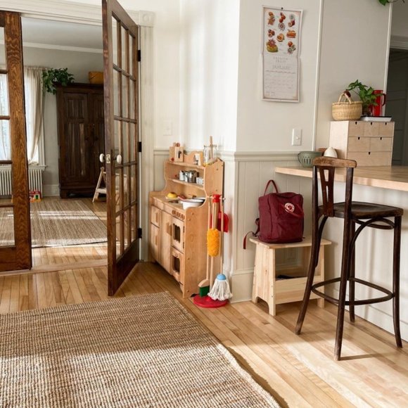 Melissa & Doug New 6pc Wooden Set - Premium Broom, Duster & Mop Toy Set for Kids - Picture 10 of 13